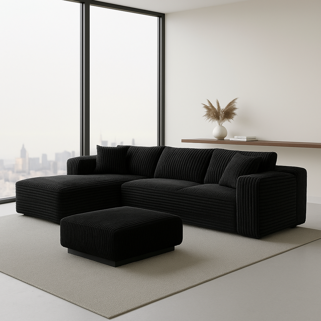 L Shape Sectional Couch Compressed Sofas