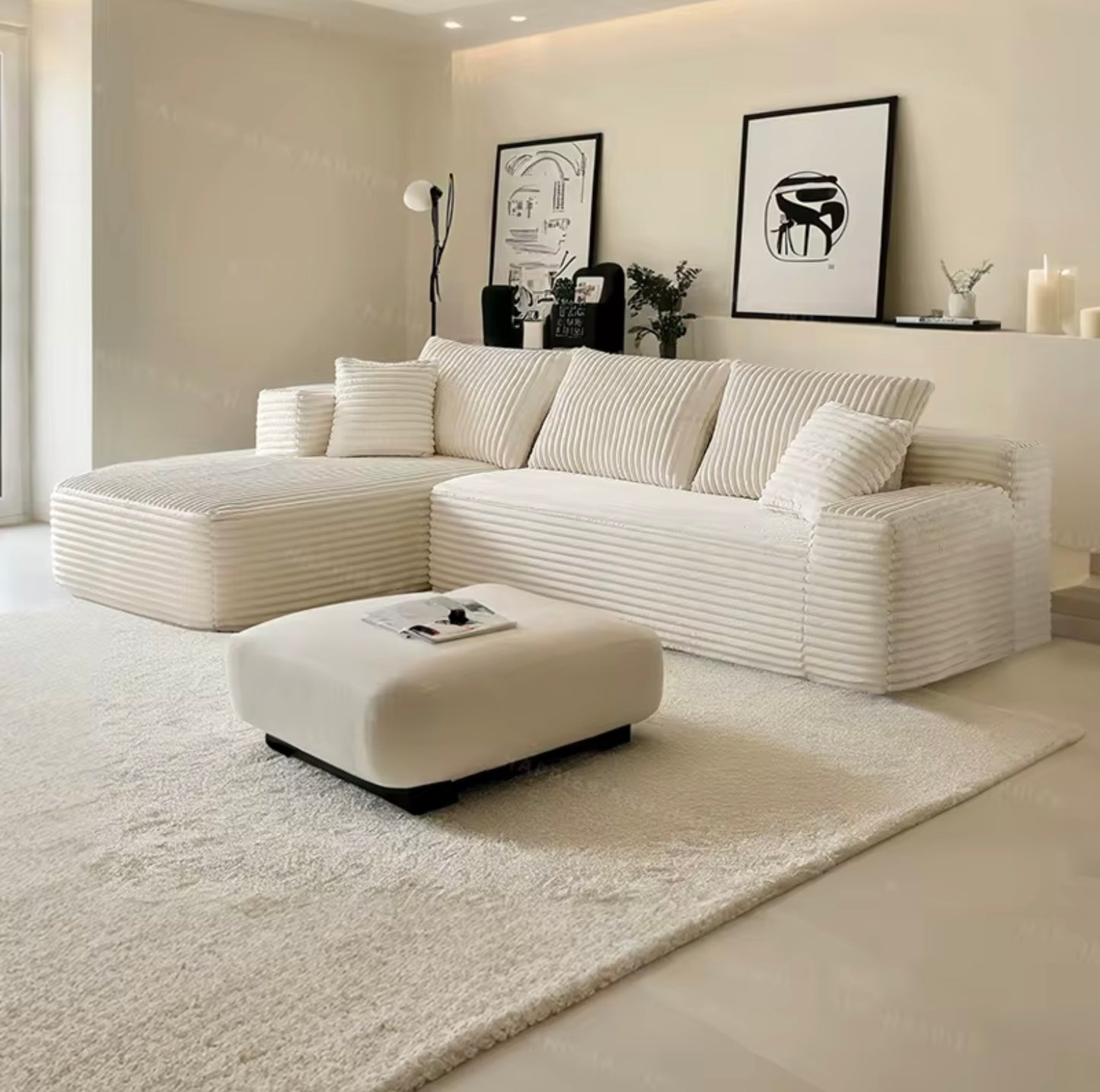 L Shape Sectional Couch Compressed Sofas