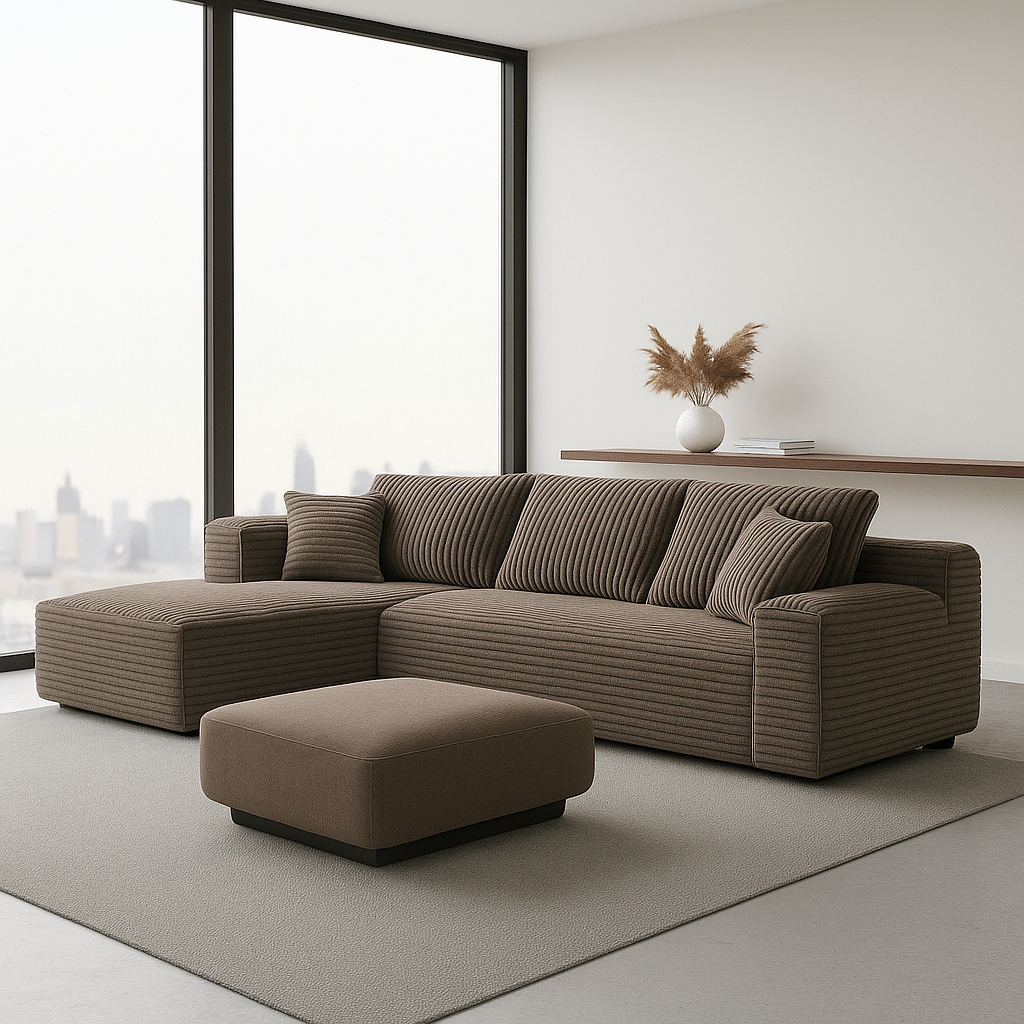 L Shape Sectional Couch Compressed Sofas