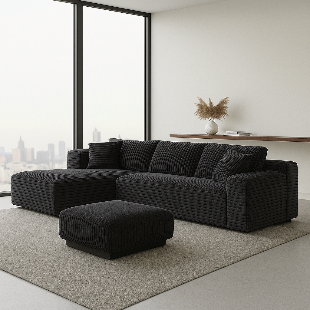 L Shape Sectional Couch Compressed Sofas